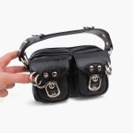 Multi-Pocket Handle Bag _ Black - Image 8