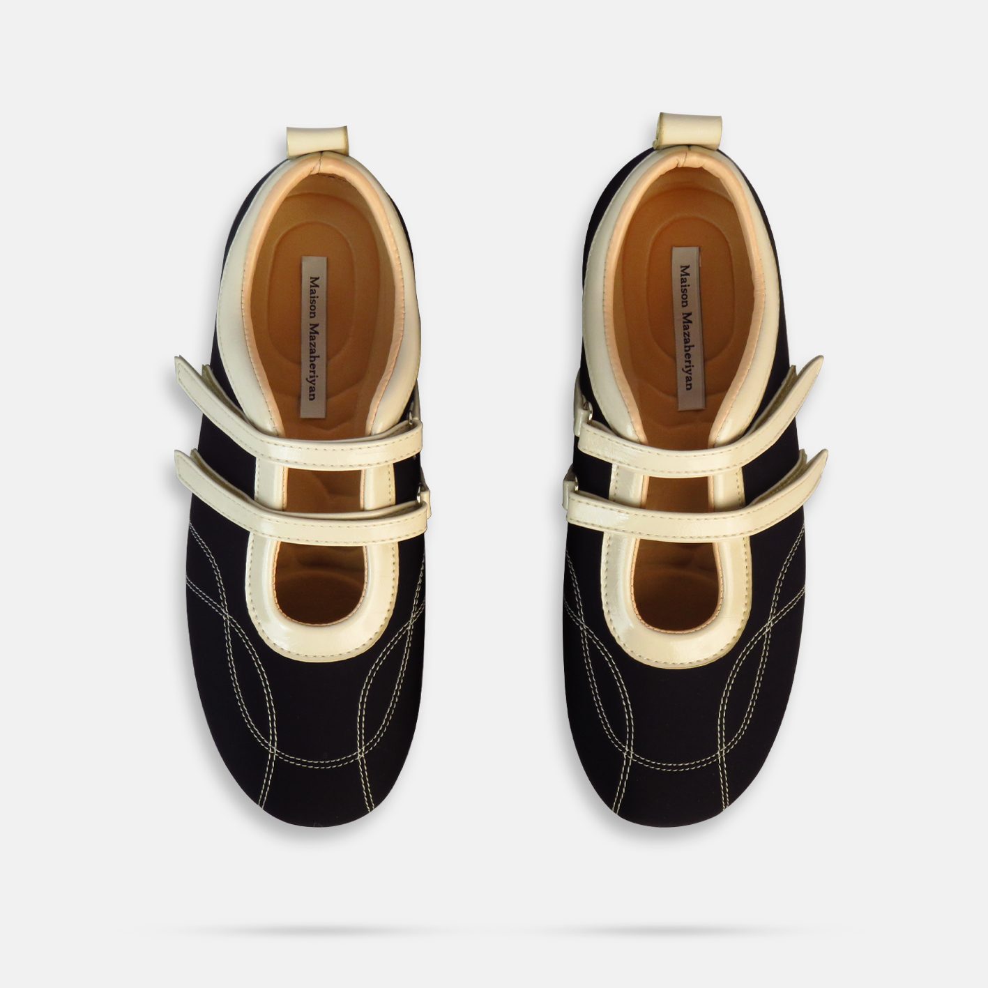 MAZAHERIYAN.1404.SS.021 Two_T Ballerina_black - Image 1