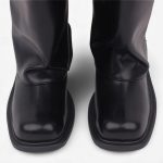 Harness Boot _ Black Leather - Image 6