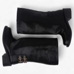 Harness Boot _ Black Leather - Image 7
