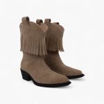 Nude Rider Boot _ Beige Sand - Image 8