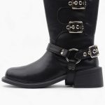Cow Girl Boot _ Black - Image 3