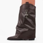 Cross Boot _ Brown  - Image 7
