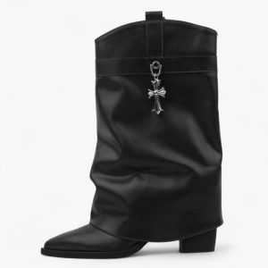 Cross Boot _ Black