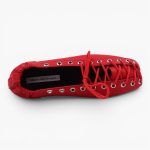 Chinese Ballet shoes _ fire red