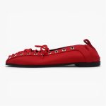 Chinese Ballet shoes _ fire red