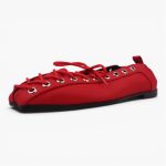 Chinese Ballet shoes _ fire red