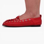 Chinese Ballet shoes _ fire red