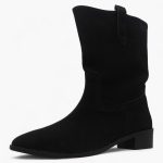 Anti Slouch Boot _ Black Eshpalt