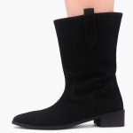 Anti Slouch Boot _ Black Eshpalt