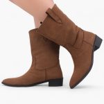 Anti Slouch Boot _ Brown Eshpalt - Image 6
