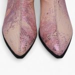 Anti Slouch Boot _Pink & Cream leather - Image 7
