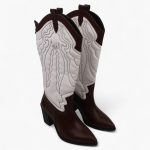 GD Cow Girl _ White & Brown - Image 7