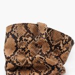 Slouchy Boot _ Brown snake - Image 3