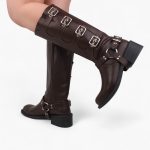 Cow Girl Boot _ Brown - Image 2