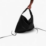 Oversized Shoulder Bag _ Black