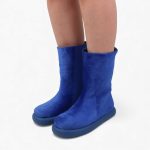 Blue Velvet Boot - Image 6