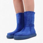 Blue Velvet Boot - Image 7