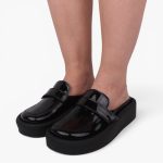 Backless Loafer –Black