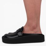 Backless Loafer –Black
