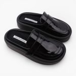 Backless Loafer –Black