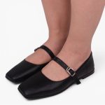 Mary Jane Ballets – Matte Black