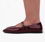 Mary Jane Ballets – Burgundy