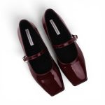 Mary Jane Ballets – Burgundy