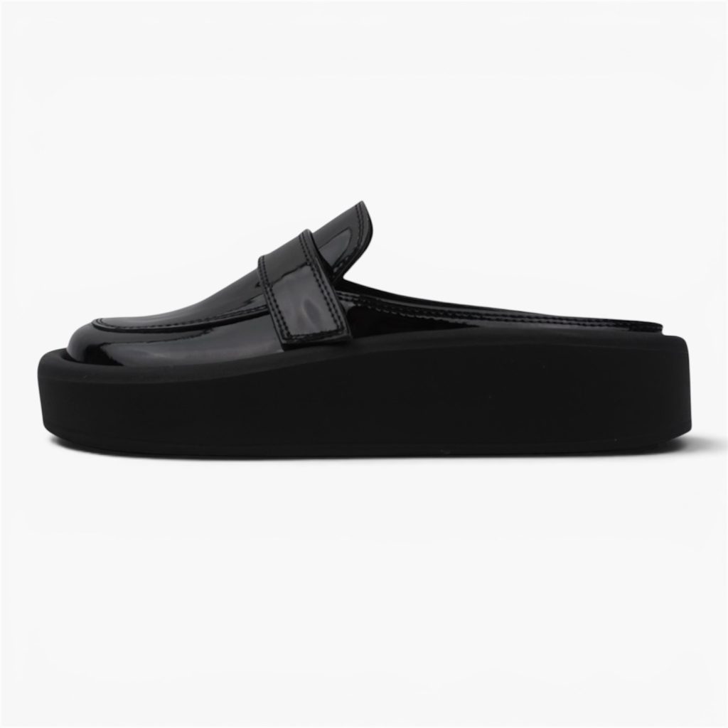 Backless Loafer –Black