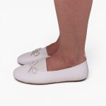 Ribbon Flats _ White - Image 7