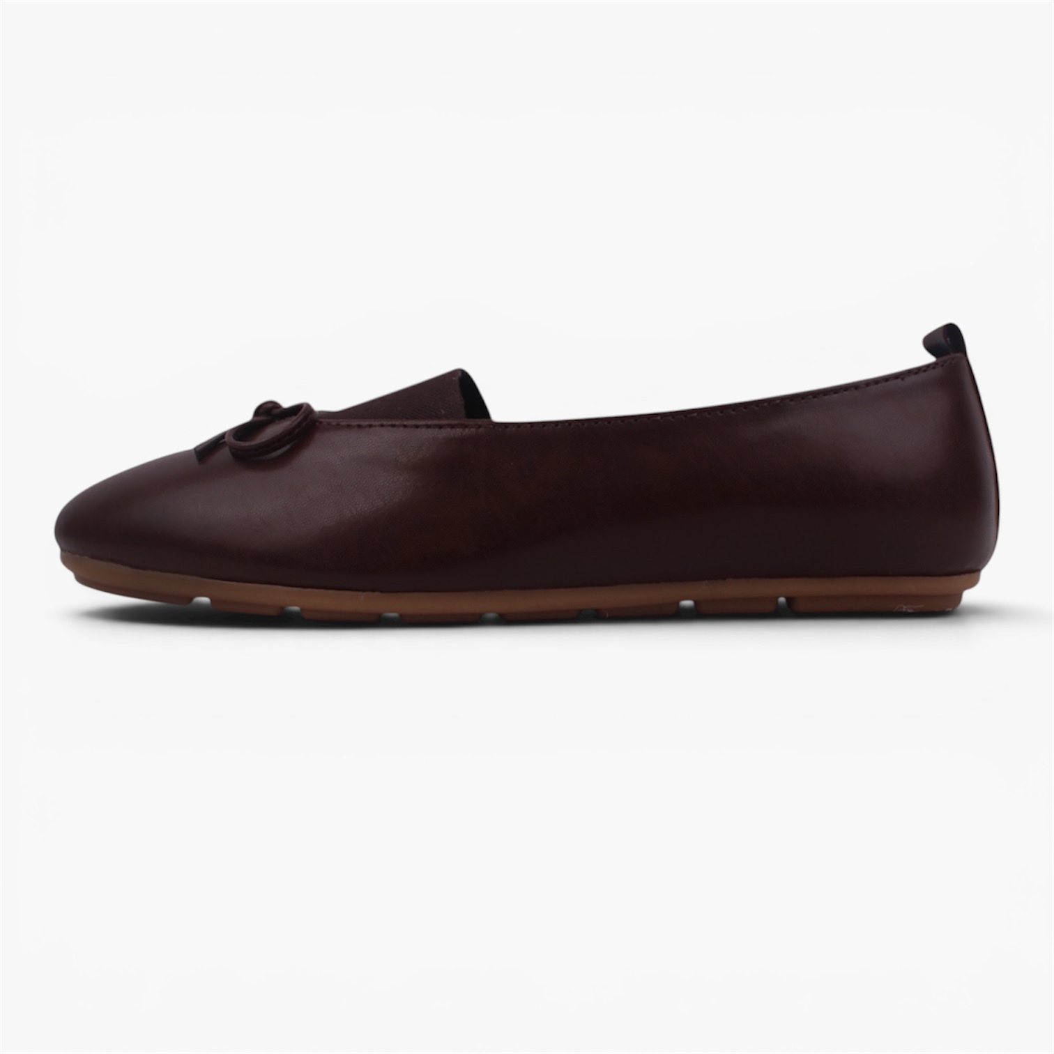 maison mazaheriyan ribbon burgundy (7) Ribbon Flats _ Brown