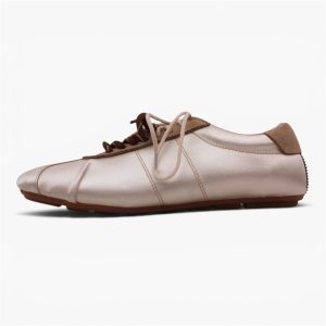Luna Satin Sneaker _ Ivory Cream